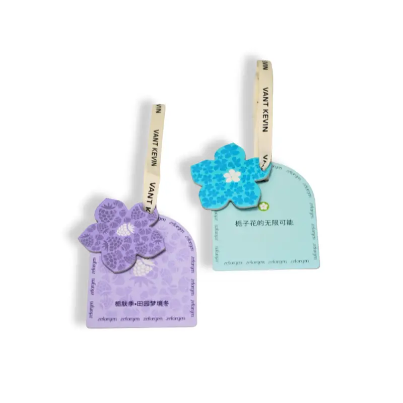 Jasmine floral scented paper air freshener