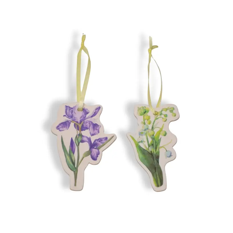 Lily of the valley fragrance air freshener packaging