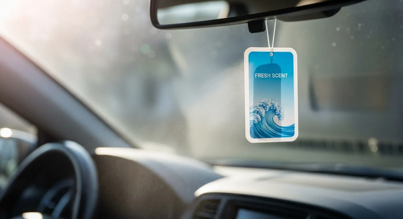 fresh scent car air freshener