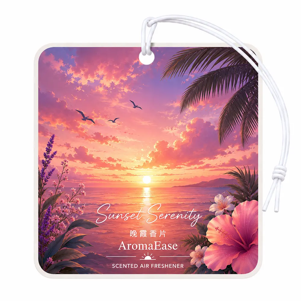 sunset serenity hanging air freshener
