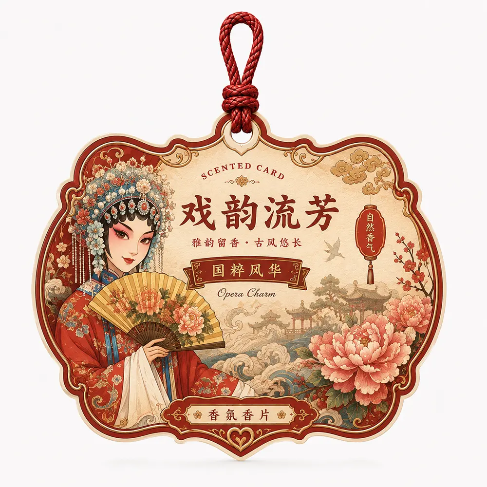 chinese opera hanging air freshener