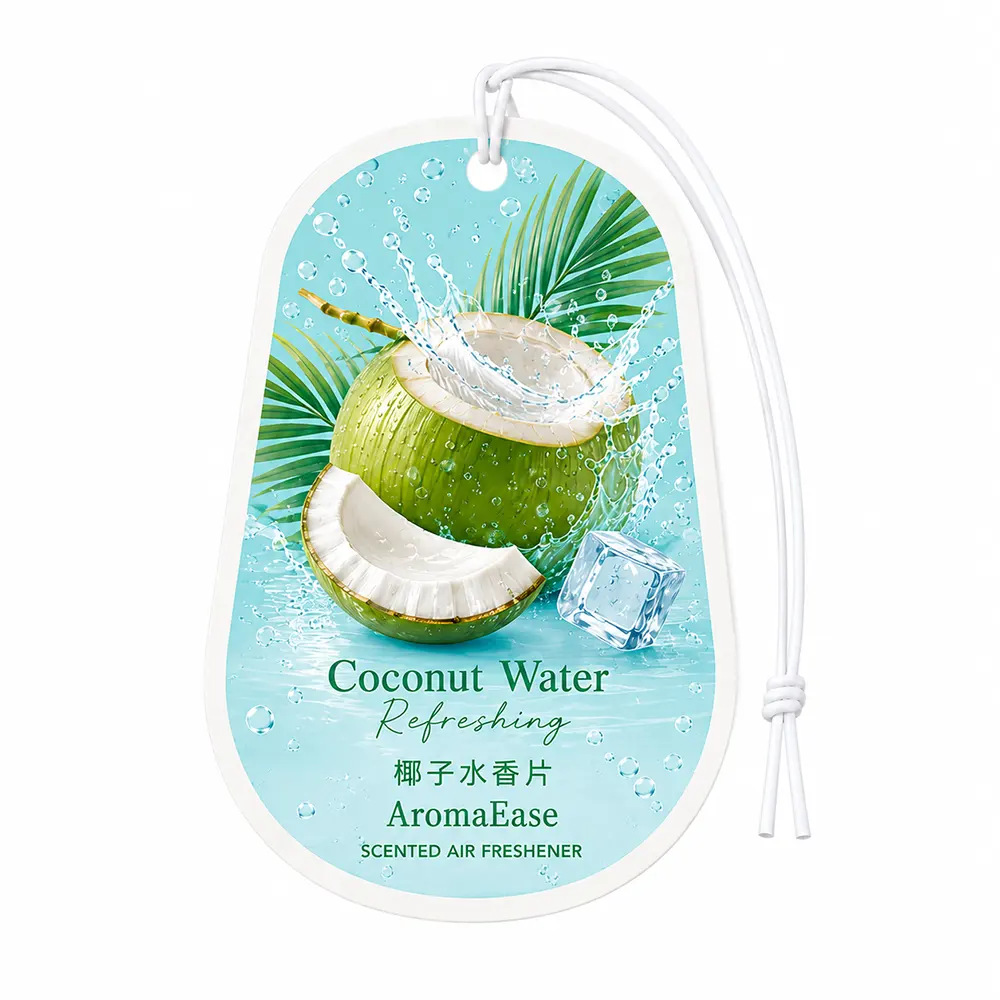 coconut water hanging air freshener