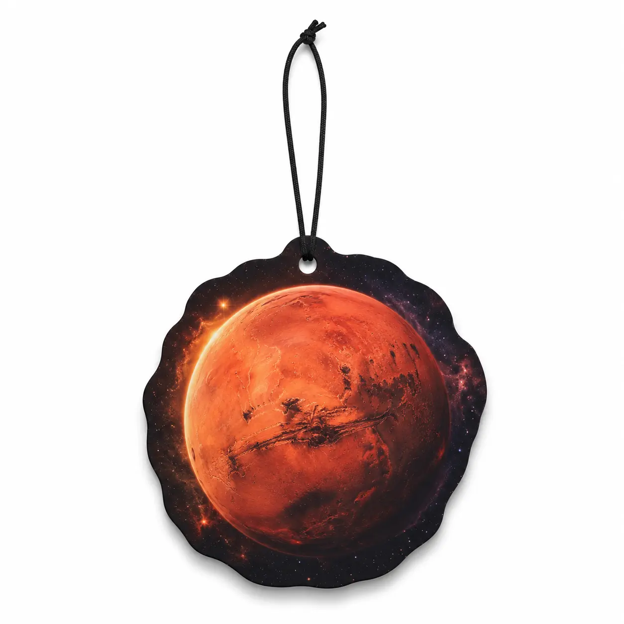 mars planet hanging air freshener