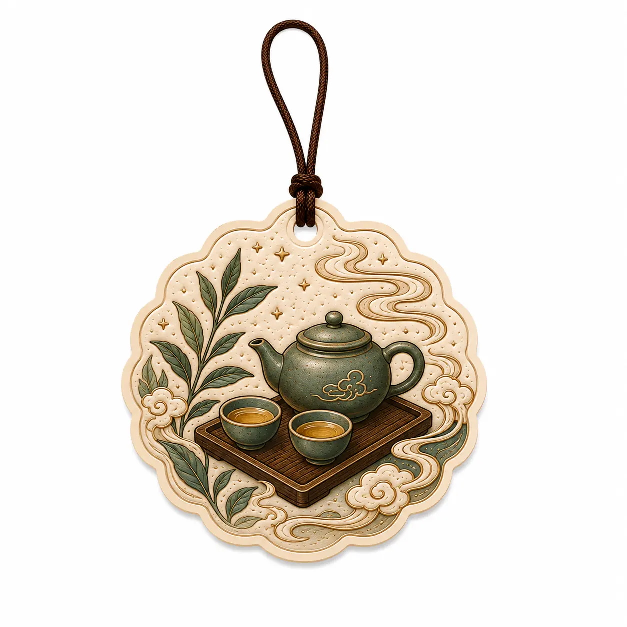 Oriental Tea Hanging Air Freshener