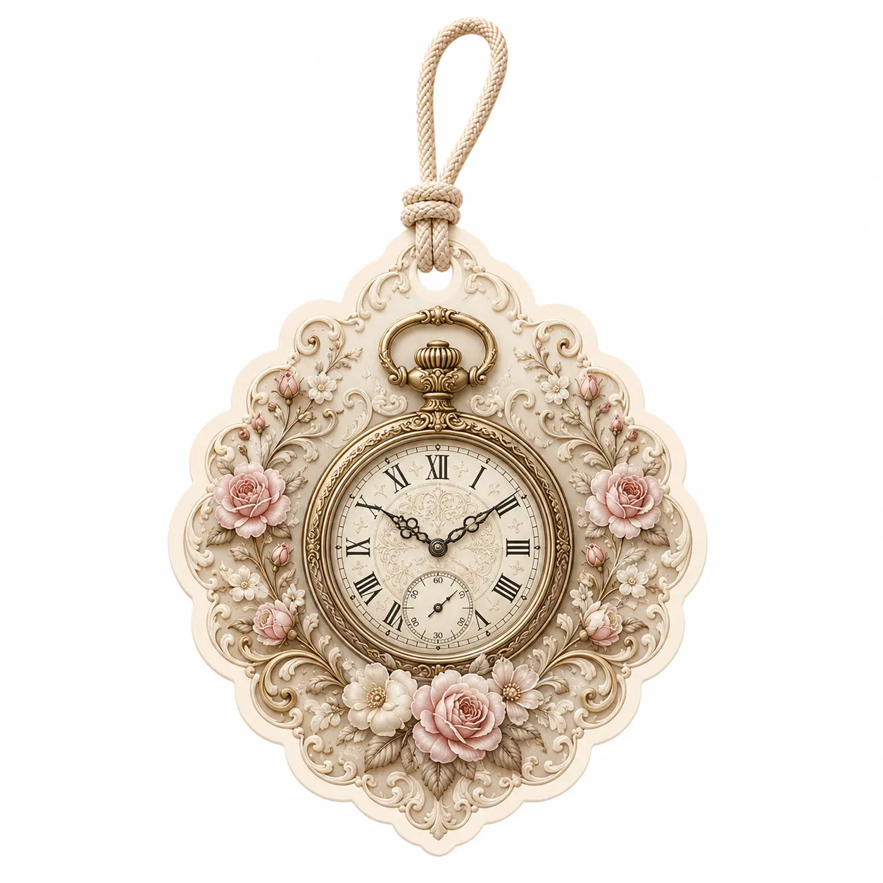 vintage pocket watch hanging air freshener