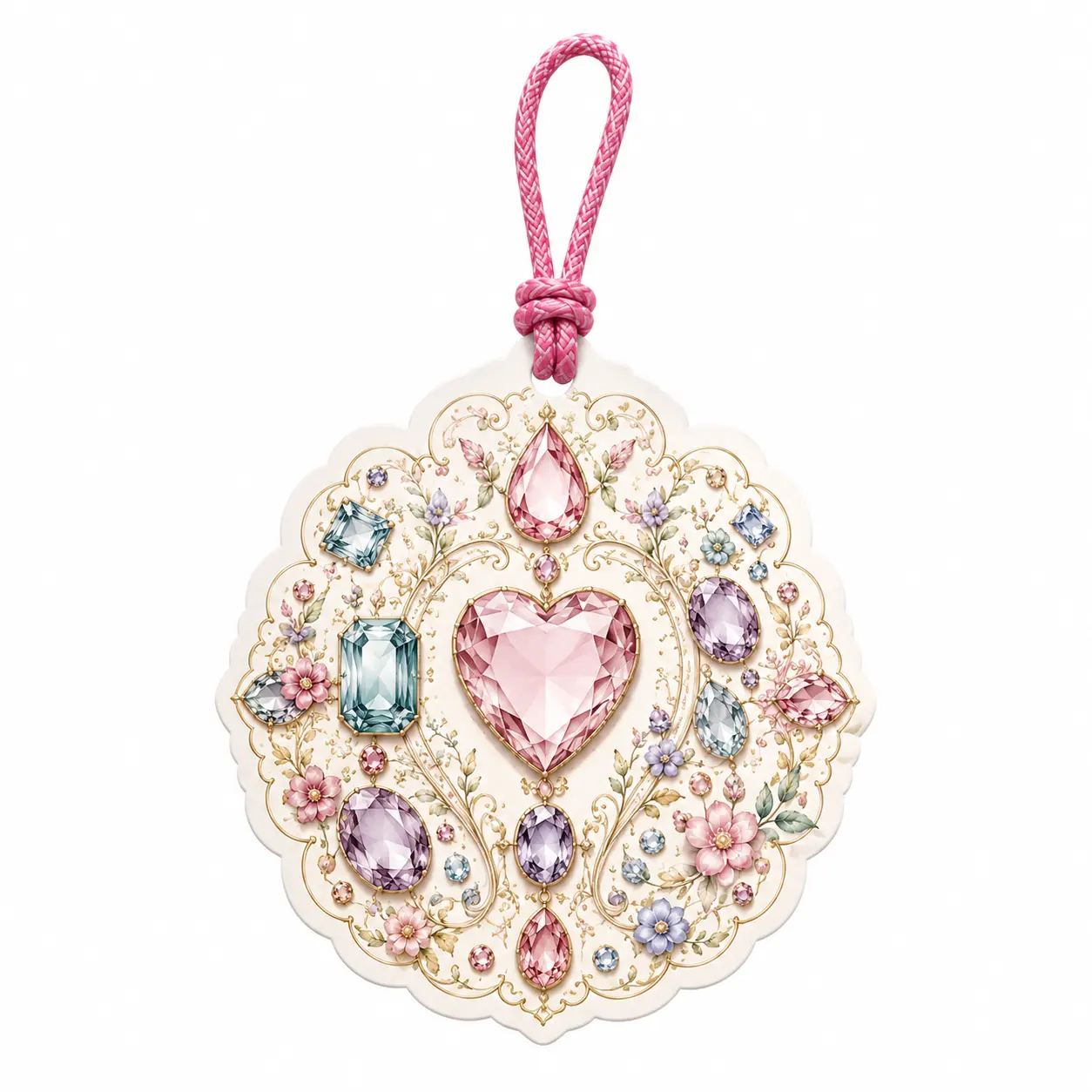 luxury gem hanging air freshener