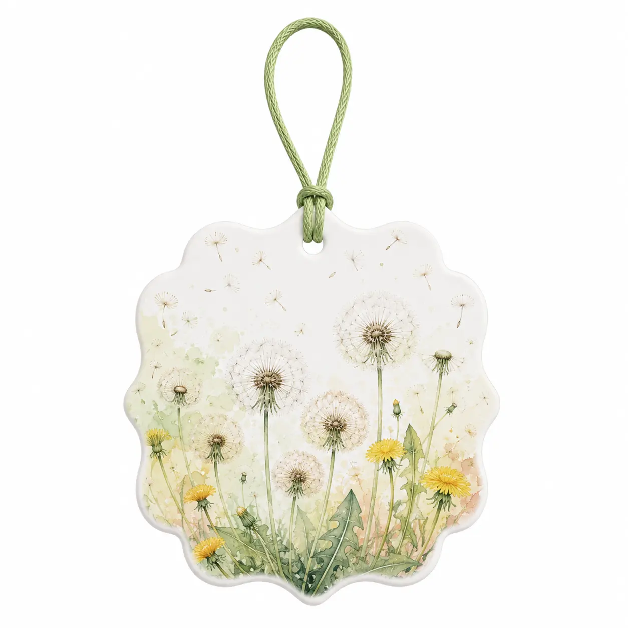 Dandelion Bloom Hanging Air Freshener